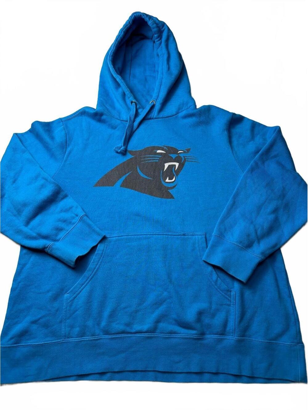 NFL Pro Line Carolina Panthers Blue Hoodie Sweatshirt 2XL